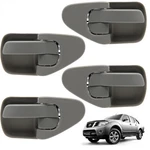 Set Lh+rh Inner Inside Handle Door Fits Nissan Frontier Navara D40 2006 - 2014. Fixed Price $98.97.
