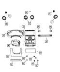 Genuine Mopar Cover Plug 1FQ691DVAA. Fixed Price $14.22.