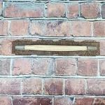 1973 Lincoln Mark Iv Ford Thunderbird Rh Beige Door Pull Strap Wood Grain Trim. Fixed Price $93.57.
