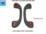 2C7Z1031406AAA 05 07 Ford F250 F350 Left & Right Front Pillar Grab Handle. Fixed Price $59.00.