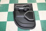 19-24 Ram Woodgrain Black Leather Rear Driver Left Lh Interior Door Trim Panel. Fixed Price $157.69.