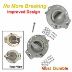 Rear Left Right Inner Door Handle Pair 06-10 For Jeep Commander Gray Bolts DS511. Fixed Price $24.90.
