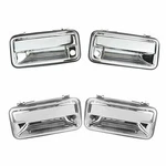 Set Of 4 Chrome Outside Door Handles For 95-02 C/k 1500 Tahoe Yukon Suburban. Fixed Price $49.95.