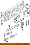 Chrysler Oem 96-00 Avenger,sebring Door Lock Hardware-handle, Inside MR757800. Fixed Price $66.67.