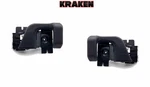 Inside Door Handles Ford Ranger 1992 Black Cable Operated Pair. Fixed Price $32.95.