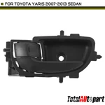 All Black Interior Door Handle For Toyota Yaris 2007-2013 Sedan Front Rear Lh. Fixed Price $15.79.