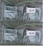 1975 - 1985 Monte Carlo Ss El Camino Malibu New Door Strap Ends & Covers 4 Pcs. Fixed Price $45.99.