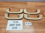 97-03 Oem Bmw E39 525I 528I 530I 540I Interior Roof Top Grab Handle Set Beige*. Fixed Price $55.00.