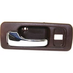 Interior Door Handle Brown Bezel With Chrome Lever Front Driver Side For 90-93. Fixed Price $15.77.