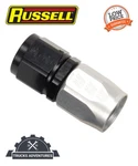 Russell 610033 Standard Radius Straight Full Flow Swivel Hose End. Fixed Price $26.24.
