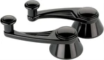Billet Spec Window Cranks Door Aluminum Black 1/2" Round Spline Pr. Fixed Price $154.95.