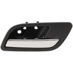 Door Handle Inside Ebony & Chrome Front For 07-13 Cadillac Escalade Ext Esv. Fixed Price $17.80.