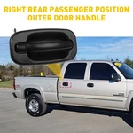 Rear Passenger Side Exterior Handle For Door 2004-2006 Chevrolet Silverado 1500. Fixed Price $8.99.
