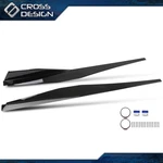 Fits Chevy Corvette C8 Gloss Black Side Skirts Extension Splitter Winglet 20-25. Fixed Price $113.19.