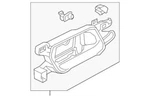 Genuine Honda 13-17 Accord Interior Door Handle Passenger Side 72120-T2A-A01ZA. Fixed Price $19.43.