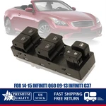 For 2014-15 Infiniti Q60 2009-13 G37 Master Power Window Switch Assy. Fixed Price $56.93.