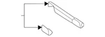 Genuine Volvo Lift-gate Pull Handle 32131022. Fixed Price $67.27.