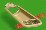 06-2011 Mercedes W251 R320 R350 R500 Front Left Door Handle Inner Bezel Cover. Fixed Price $23.28.