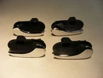 Saab 9-3 9-5 Interior Door Handle Set Of Chrome Metal 4824348 4824355 & Lh. Fixed Price $59.99.