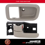 Gray Inside Inner Front Left Door Handle W Bezel For Toyota Tundra 2000-06. Fixed Price $10.29.