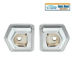 1969 Camaro Dash Grab Handle Chrome Bezels - Pair K206 Oer. Fixed Price $30.44.