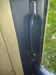 Mercedes Benz W116 280SE Overhead Grab Handles Blue Set Of 4. Fixed Price $25.00.