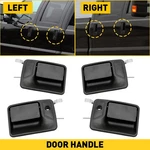 Door Handle Set 1999-2016 Ford F-250 Super Duty Front / Rear Outer Lh. Fixed Price $13.29.