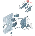 New Audi A7 Sportback Left Front Inner Opening Handle 4G8837019A4PK. Fixed Price $84.60.