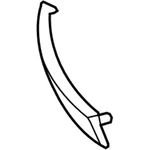 Genuine Bmw Cover, Interior Handle, Leat 51-41-7-353-760 New. Fixed Price $187.03.