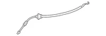 Genuine Audi Release Cable 4H0-837-085. Fixed Price $17.78.