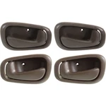 Front Rear Interior Door Handle Kit Fits 98-02 Toyota Corolla Chevrolet Prizm. Fixed Price $39.17.