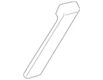Genuine Volkswagen Handle Cover 5G0-868-039-A-81U. Fixed Price $21.83.