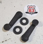 Suzuki Samurai Window Crank Handles Black Pair 1986-95 + Backing Washers. Fixed Price $24.99.
