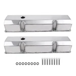 2PC Fabricated Aluminum Tall Valve Covers For Small Block Chevy 327 350 383. Fixed Price $65.43.