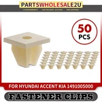 50PCS M4.2 Nylon Door Handle Nut Clip Retainer For Hyundai Accent Kia 1491005000. Fixed Price $15.19.