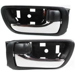 Interior Door Handle For 2002-2006 Toyota Camry Front Rear Black Chrome. Fixed Price $23.97.