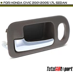 Brown Bezel W/chrome Lever Interior Door Handle For Honda Civic 01-05 Front Left. Fixed Price $12.49.