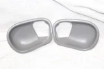 94-04 Ford Mustang Pair Door Handle Cup Insert Trim Panels Gray Clean. Fixed Price $29.50.