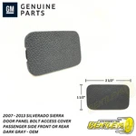 2007 - 2013 Silverado Sierra Passenger Door Panel Screw Bolt Cover Front Rear. Fixed Price $16.98.