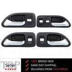 4X For 94-97 Honda Accord Door Handles Interior Lh Front Rear Chrome Black. Fixed Price $17.89.