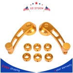 Car Window Winder Glass Crank Handle Universal Aluminum Gold Knobs Metal 2PCS. Fixed Price $317.88.