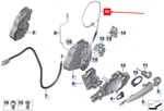 New Bmw X3 F25 Front Outside Door Handle Bowden Cable 51217319349. Fixed Price $47.66.