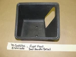 Oem 70 Cadillac Eldorado Right Front Door Panel Handle Bezel Trim Cover *black*. Fixed Price $44.99.
