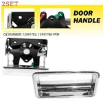 2SET Chrome Tailgate Handle&bezel New For Chevy Gmc 1500 2500 3500 Pickup Tru. Fixed Price $56.61.
