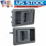 Pair Right Left Gray Inside Inner Door Handle For Toyota Tacoma 4RUNNER Pickup. Fixed Price $9.39.