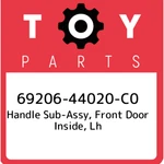 69206-44020-C0 Toyota Handle Sub-assy, Front Door Inside, Lh 6920644020C0, New G. Fixed Price $58.39.