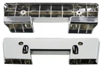 65 66 67 Chevelle & 62-64 Nova Corvette Front Arm Rest Chrome Bases. Fixed Price $38.95.