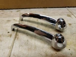 Original 1950 Ford Interior Door Handles 8A-7022614-B Splined. Fixed Price $35.00.