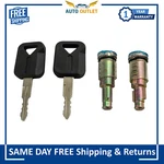 New Front Outside Door Lock Cylinder W/ Keys Pair For 2004-2018 Volvo Vhd Vn. Fixed Price $35.06.