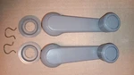 1998 Ford Escort ZX2 Window Crank Handles Set Two Fits 97 03. Fixed Price $22.00.